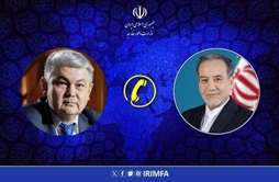 I.R. Iran, Ministry of Foreign Affairs- Iranian FM holds phone conversation with Kazakh counterpart voices hope relations will expand
